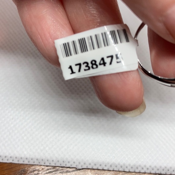 Simulated Diamond ring sterling silver J-7,J-8,J-9 - Picture 5 of 6